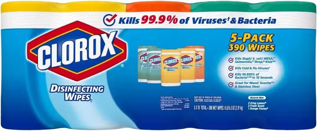 Clorox Disinfecting Wipes Variety Pack 5 Pack 385 Count Review 2026: Is the Amazon Bestseller Worth the Hype? - Product Image