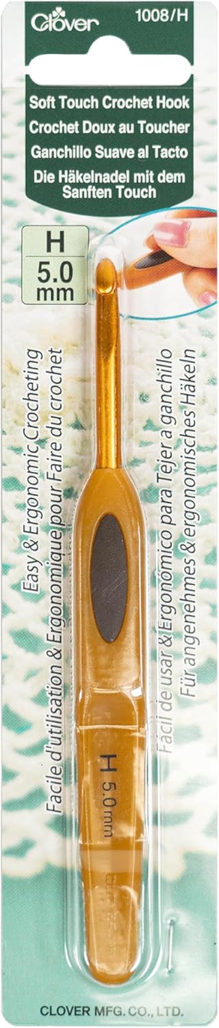 Clover Soft Touch Crochet Hook Set 8 Sizes - Performance Testing