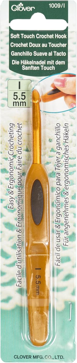 Clover Soft Touch Crochet Hook Set 8 Sizes - How It Compares