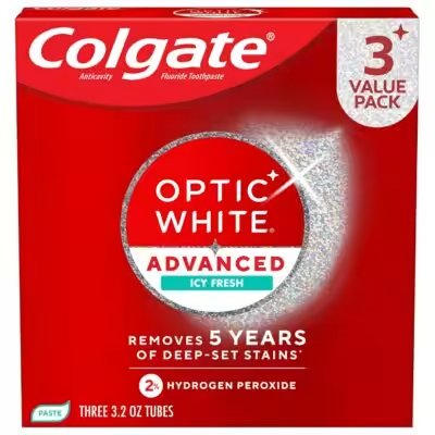 Colgate Optic White Advanced Teeth Whitening Toothpaste Review: 25,000+ Reviews Can't Be Wrong — Or Can They? - Product Image