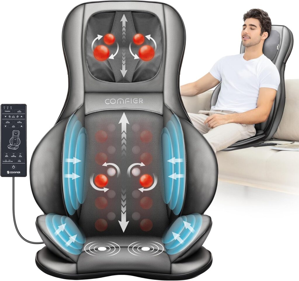 Comfier Shiatsu Neck and Back Massager with Heat Review: Best Health & Household Pick Under $25? - Product Image