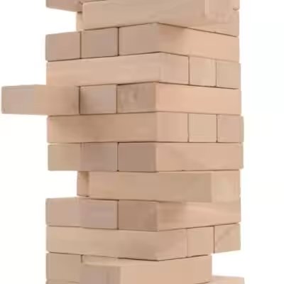 CoolToys Timber Tower Wood Block Stacking Game 48 Pieces Review: Best Toys & Games Pick Under $25? - Product Image