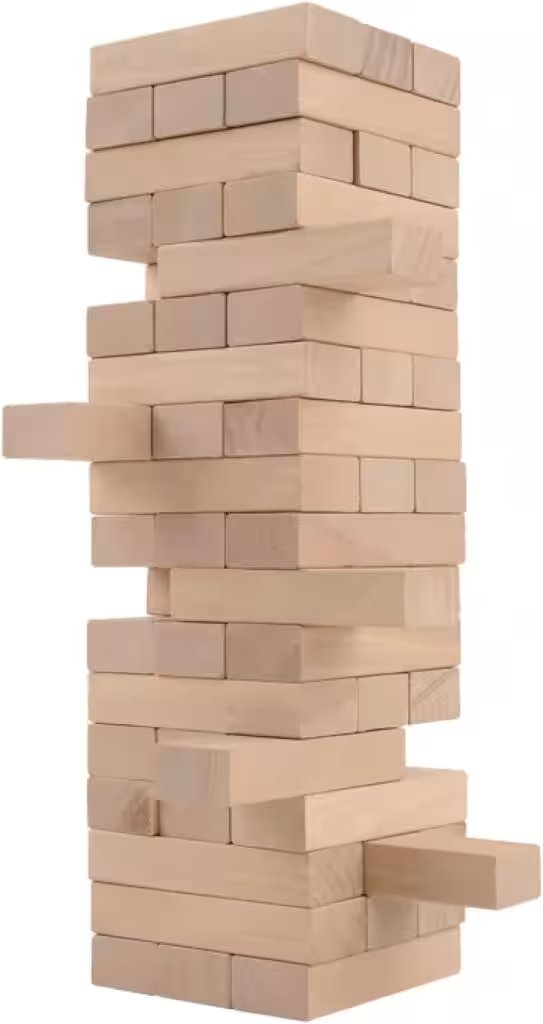 CoolToys Timber Tower Wood Block Stacking Game 48 Pieces Review: Best Toys & Games Pick Under $25? - Product Image