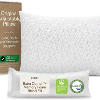 Coop Home Goods Original Adjustable Loft Pillow Queen Review: Why This 4.8-Star Amazon Best-Seller Deserves the Hype - Product Image