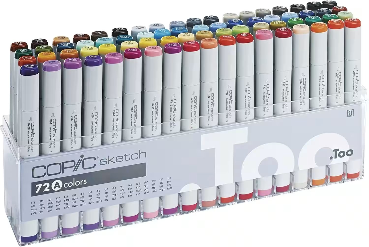 Copic Sketch Marker 72 Color Set A Review