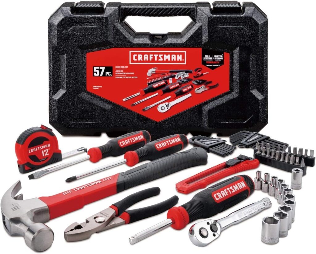 CRAFTSMAN Home Tool Kit 57-Piece CMMT99446 Review: Is This Top-Rated Amazon Pick Worth $38? - Product Image