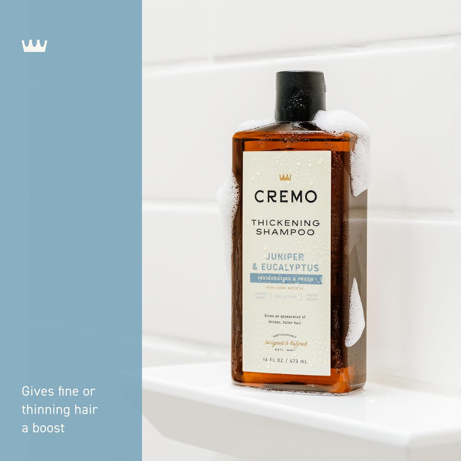 Cremo Barber Grade Thickening Shampoo 16oz - Design and Build Quality