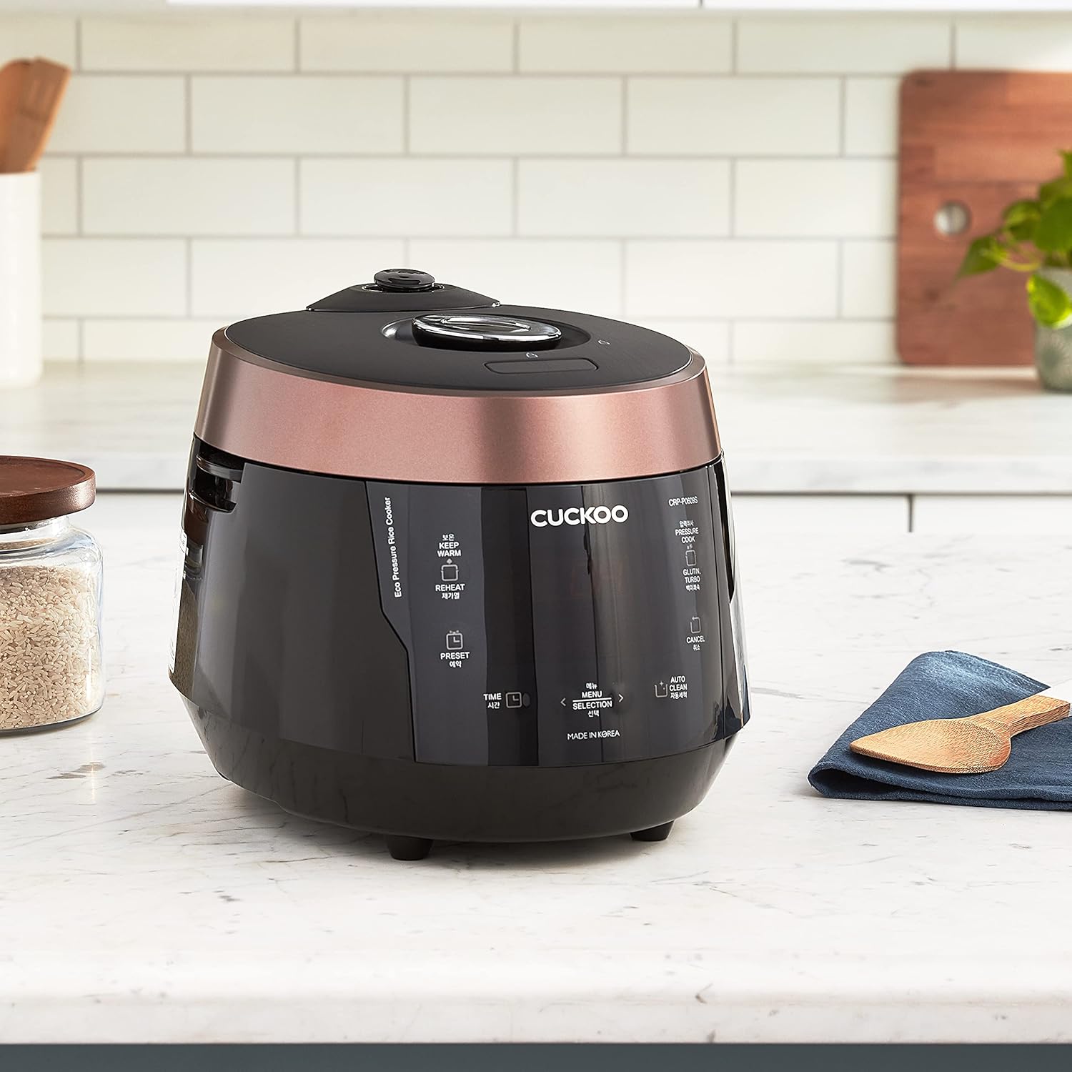 Cuckoo CRP-P0609S Electric Pressure Rice Cooker 6 Cup - Key Specifications