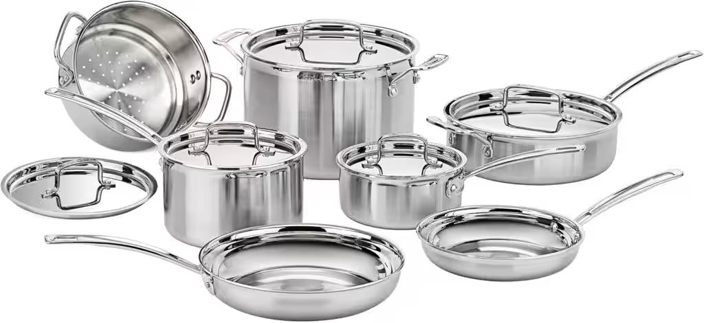 Cuisinart MultiClad Pro 12 Piece Cookware Set Review 2026: Our Honest Verdict After Weeks of Testing - Product Image
