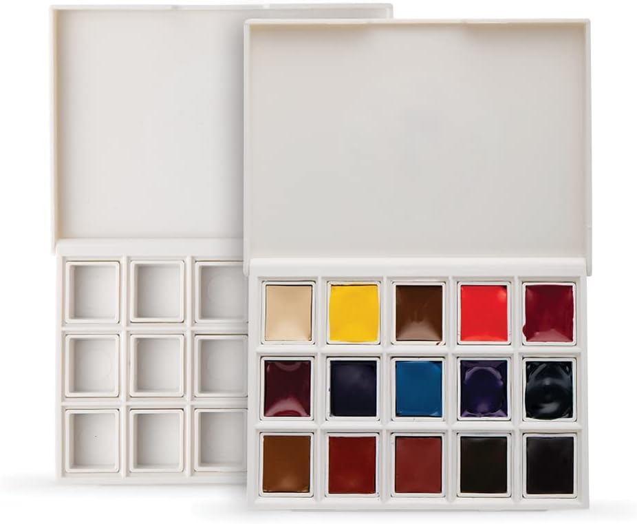 Daniel Smith Extra Fine Watercolor Set 24 Half Pans - Key Specifications