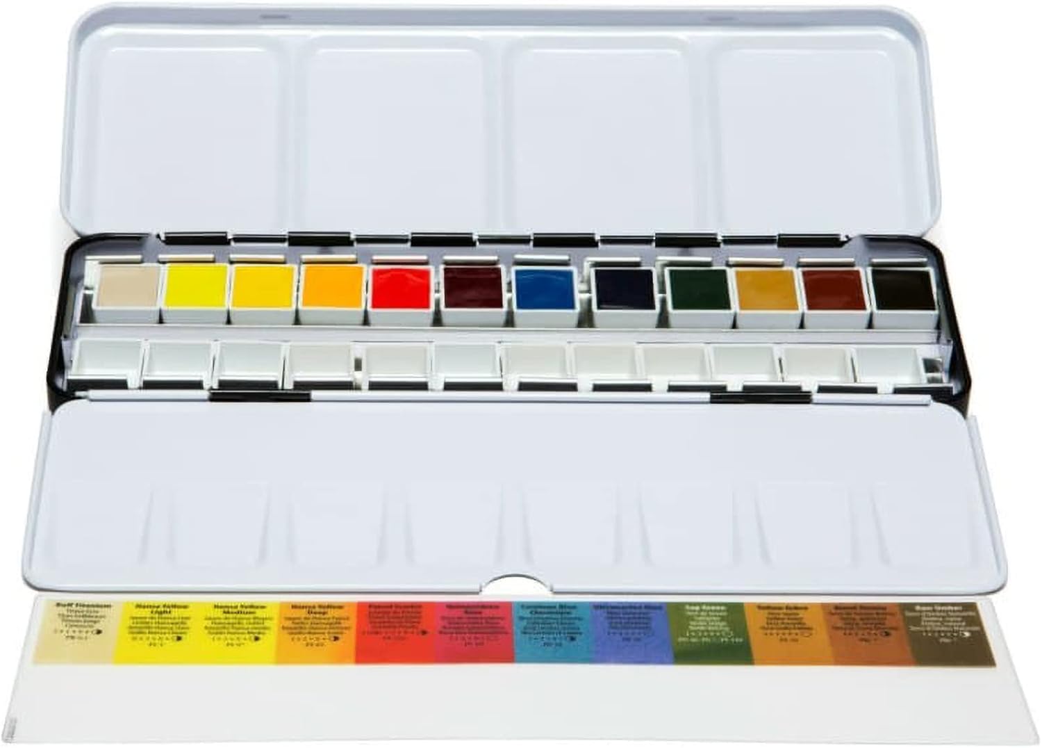 Daniel Smith Extra Fine Watercolor Set 24 Half Pans - Design and Build Quality