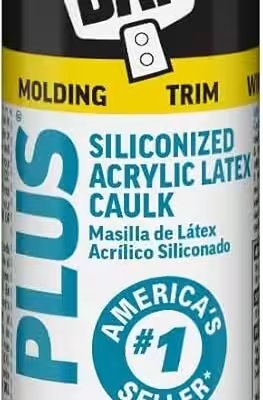 DAP Alex Plus Acrylic Latex Caulk Plus Silicone White 10.1oz Review: Why 8,000+ Amazon Buyers Can't Stop Raving About It - Product Image