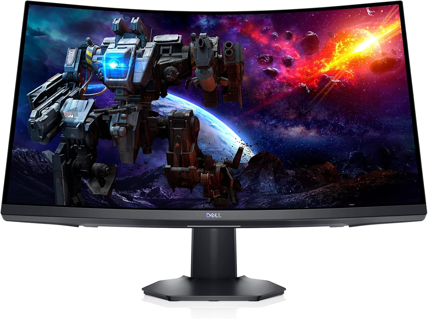 Dell S2722DGM 27 Inch Curved QHD 165Hz Monitor - Design and Build Quality