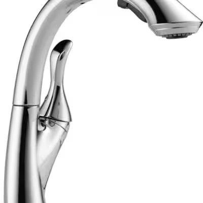 Delta Faucet Linden Single-Handle Kitchen Sink Faucet Review: 15,000+ Reviews Can't Be Wrong — Or Can They? - Product Image