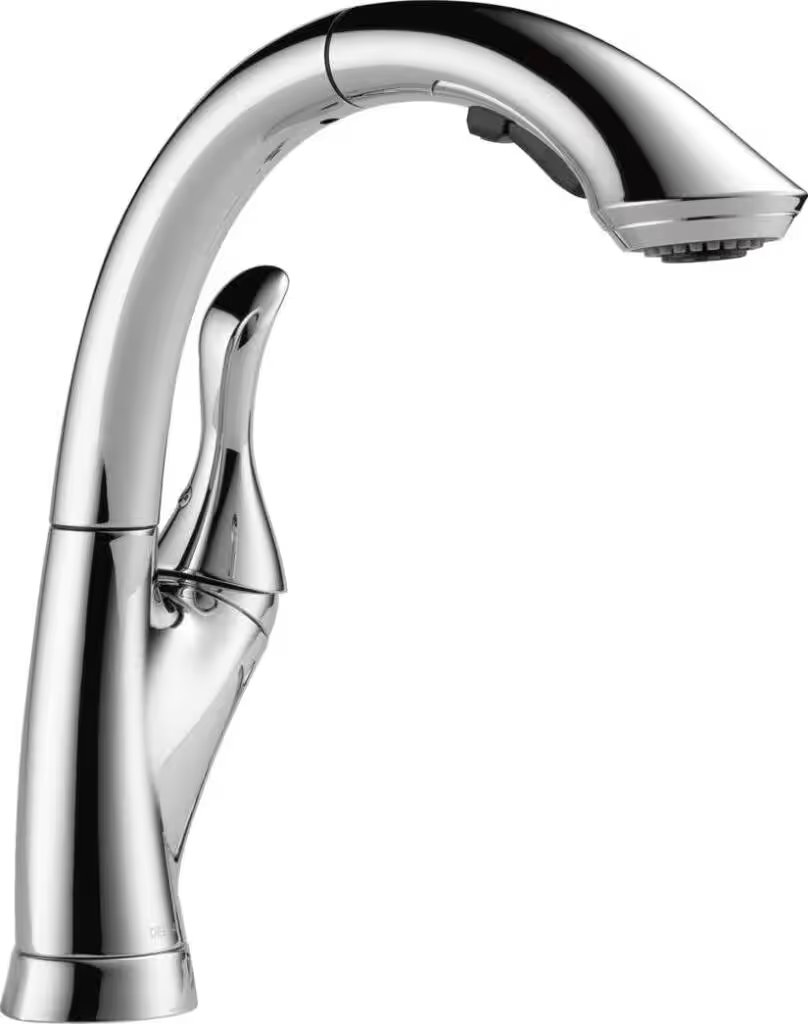 Delta Faucet Linden Single-Handle Kitchen Sink Faucet Review: 15,000+ Reviews Can't Be Wrong — Or Can They? - Product Image