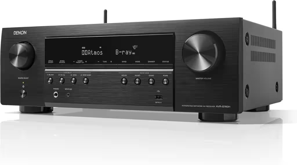 Denon AVR-S760H 7.2 Channel AV Receiver 8K Review: Why This 4.5-Star Amazon Best-Seller Deserves the Hype - Product Image