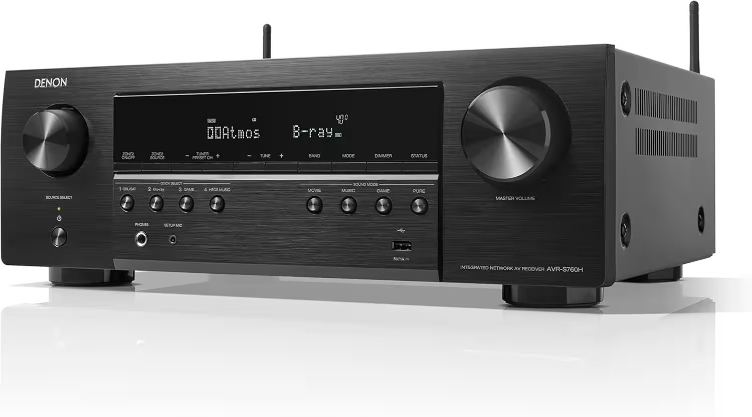 Denon AVR-S760H 7.2 Channel AV Receiver 8K Review