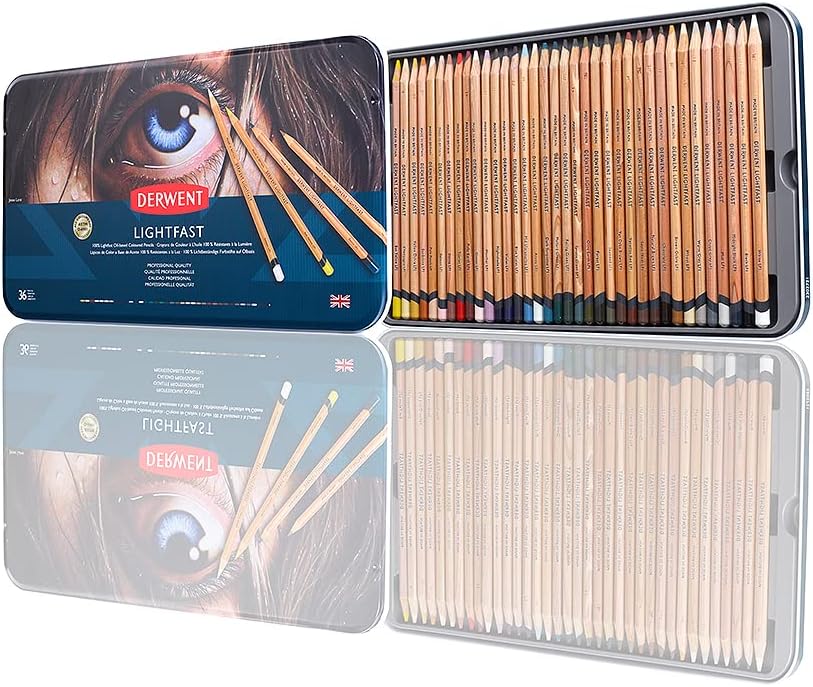 Derwent Lightfast Colored Pencils Set 36 Count Review: The 8,000+-Review Amazon Hit — Worth Your Money? - Product Image