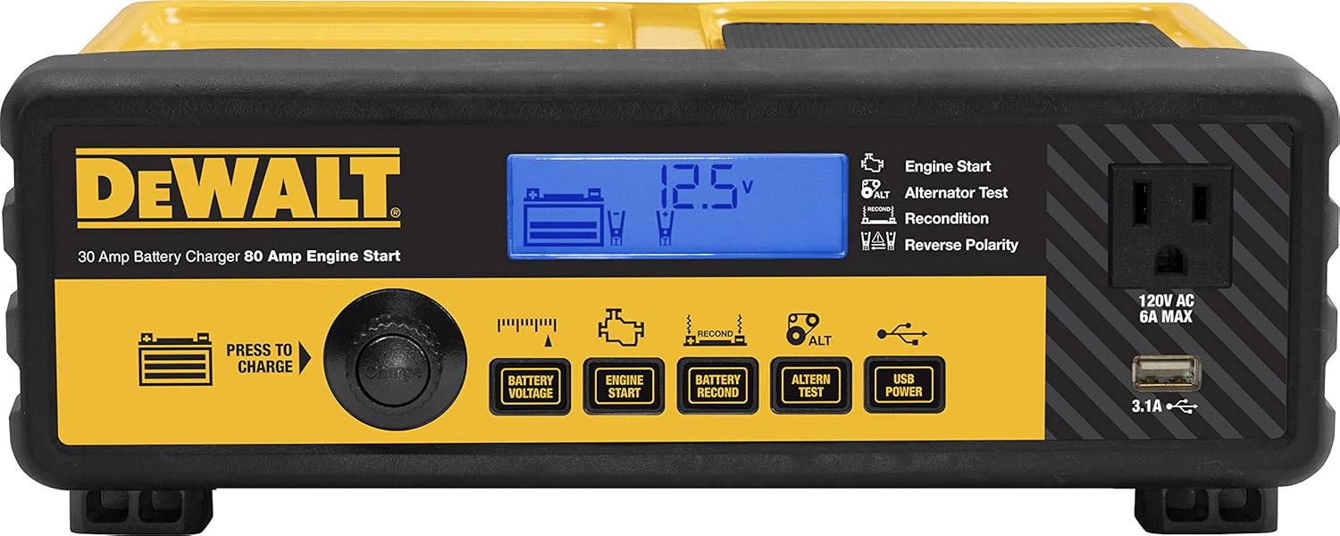DEWALT DXAEC80 30 Amp Automotive Battery Charger - Is It Worth the Price?