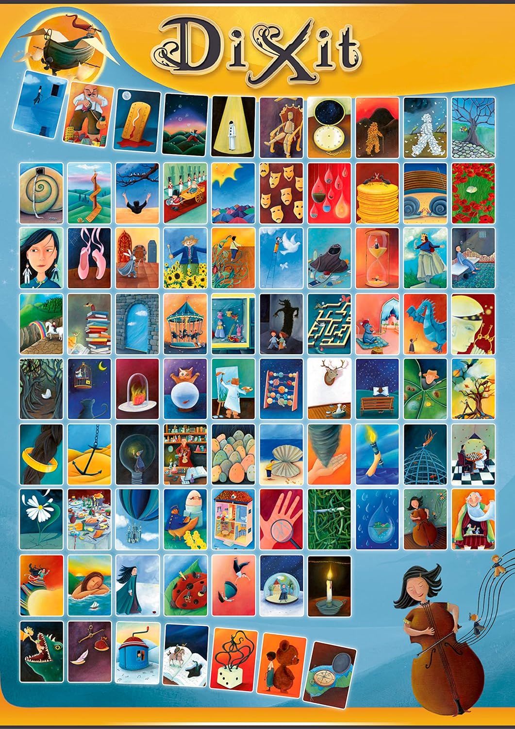 Dixit Board Game Asmodee Storytelling Art - Design and Build Quality