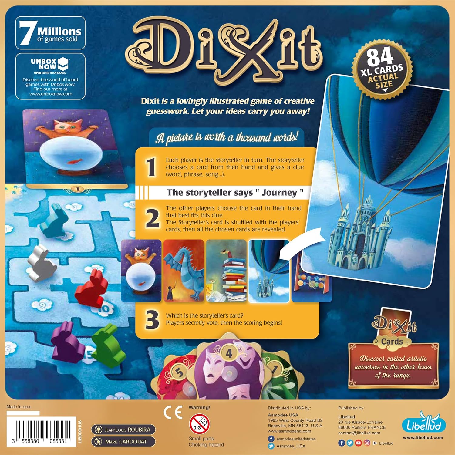 Dixit Board Game Creative Storytelling - Design and Build Quality