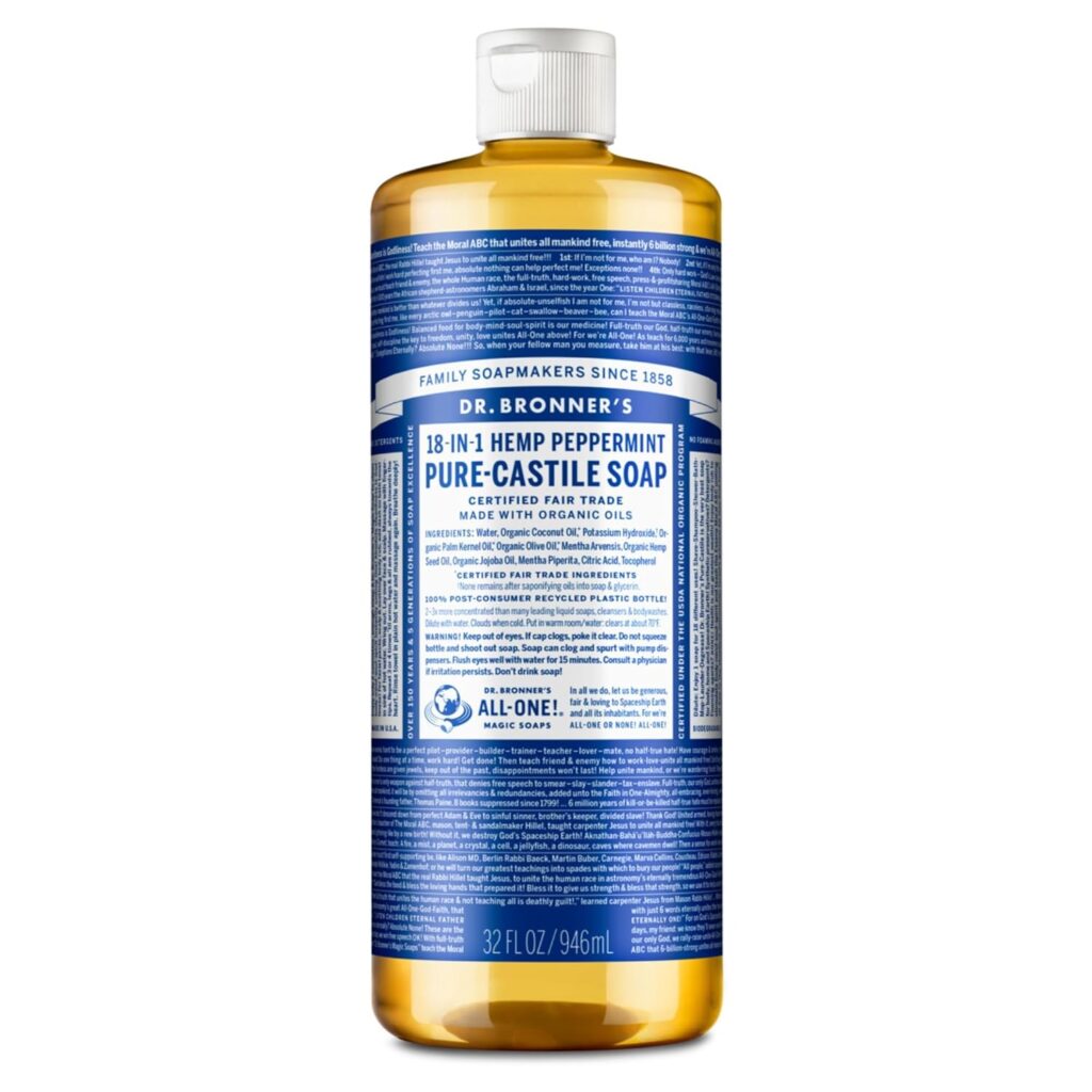 Dr. Bronner's Pure Castile Liquid Soap Peppermint 32oz Review — Is It Really Worth $15 in 2026? - Product Image