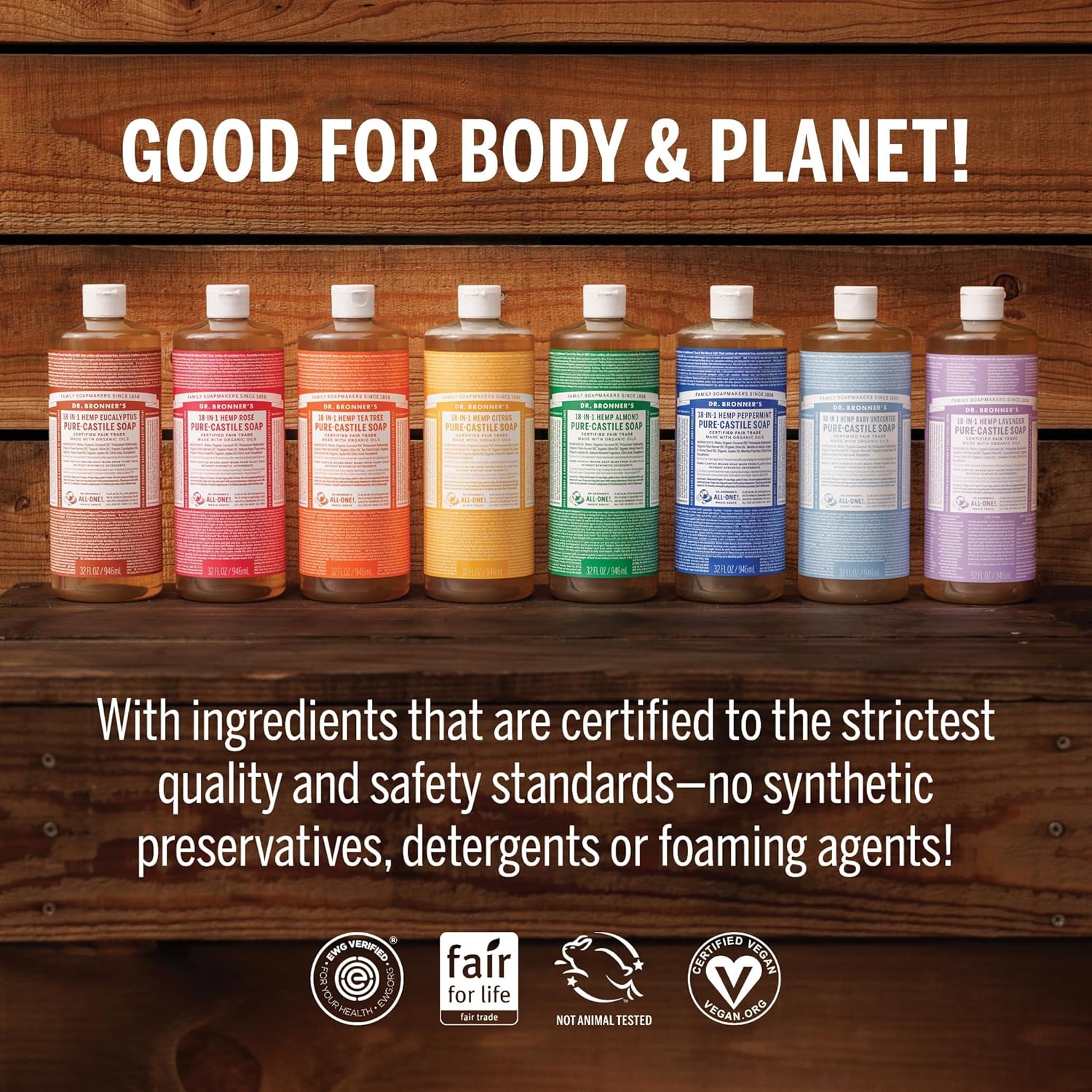 Dr. Bronner's Pure Castile Liquid Soap Peppermint 32oz - Real-World Performance