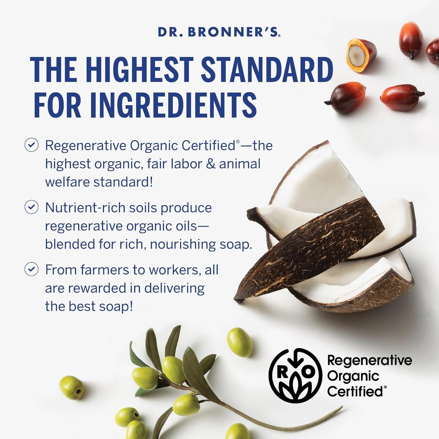 Dr. Bronner's Pure Castile Liquid Soap Peppermint 32oz - How It Compares