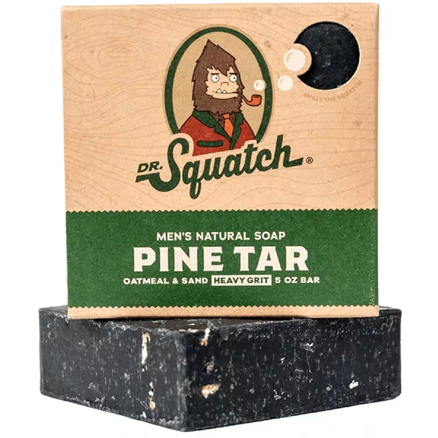 Dr. Squatch Pine Tar Natural Bar Soap 5oz Review