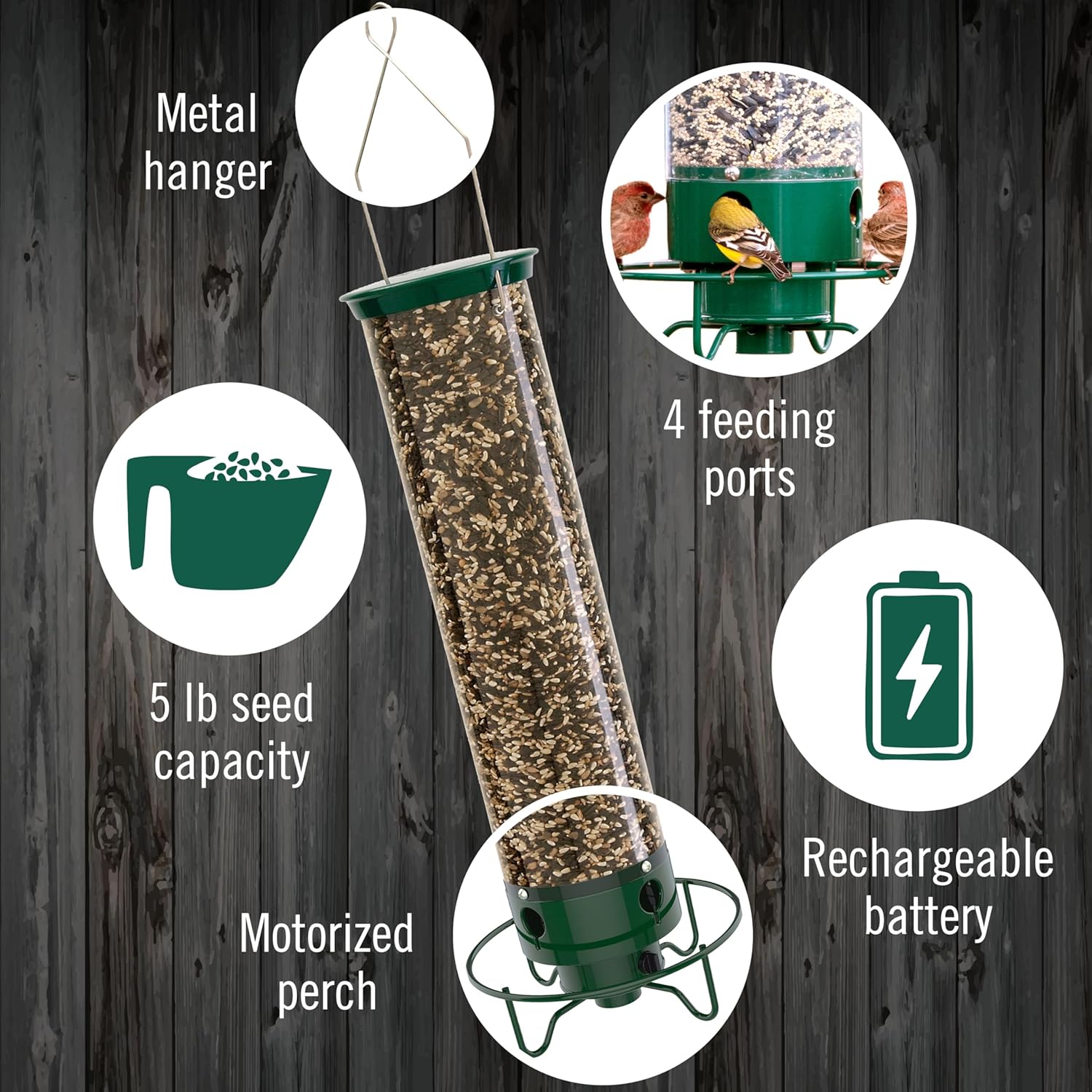 Droll Yankees Yankee Flipper Squirrel-Proof Bird Feeder - Design and Build Quality