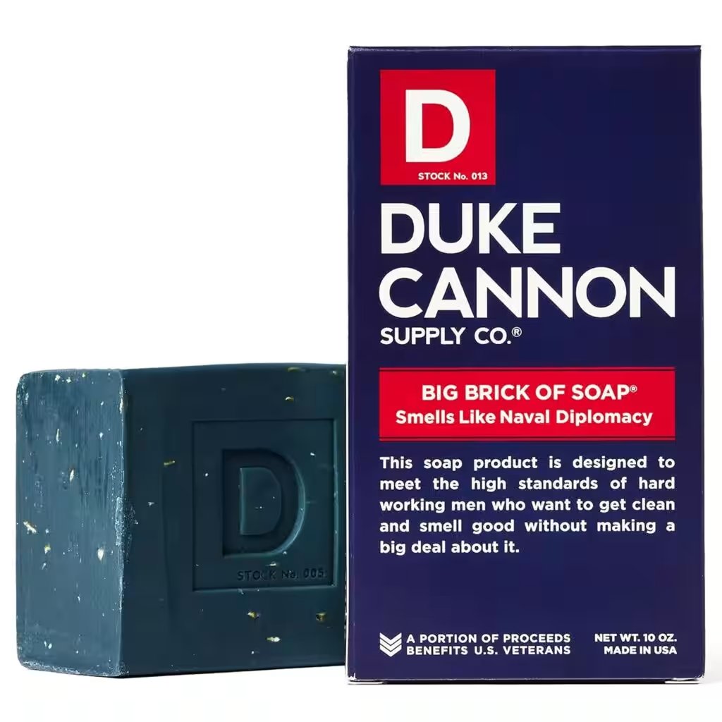 Duke Cannon Supply Co Big Ass Brick of Soap Naval Supremacy 10oz Review: 12,000+ Reviews Can't Be Wrong — Or Can They? - Product Image
