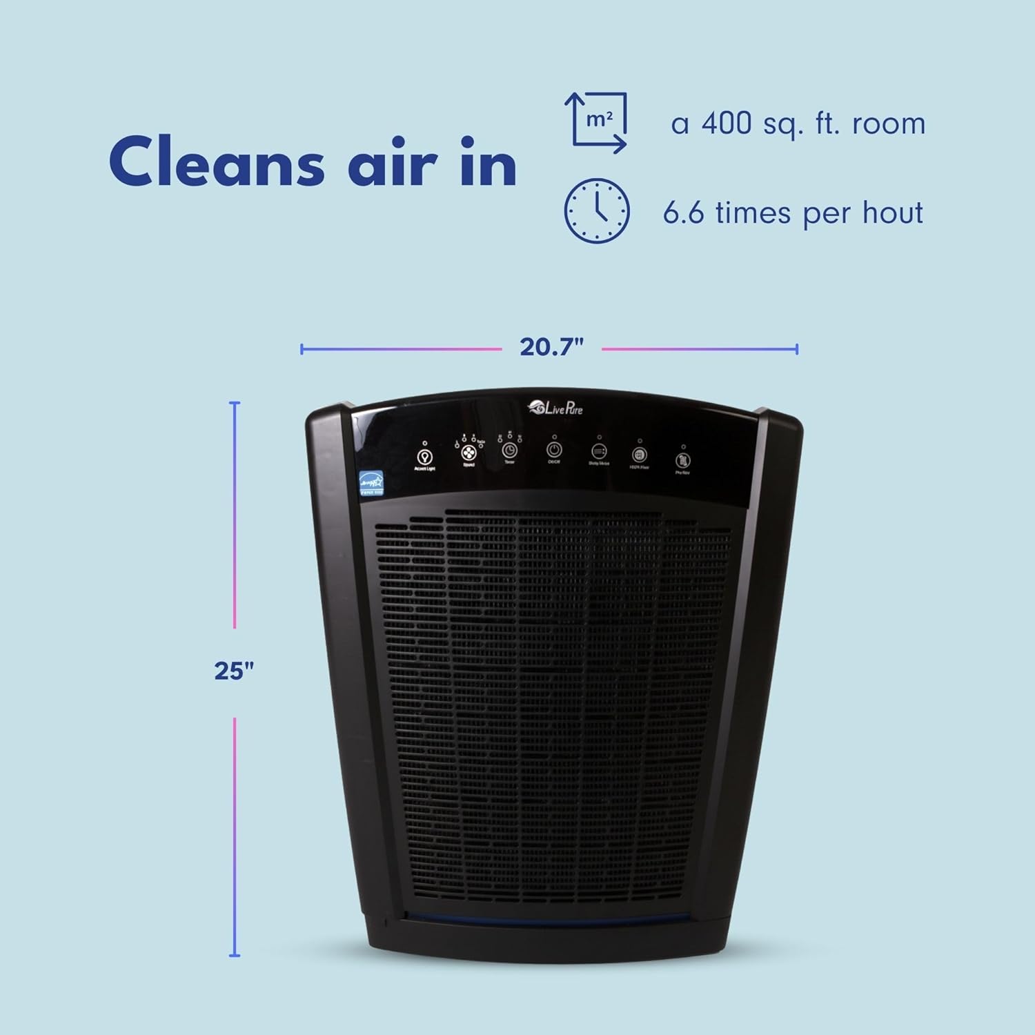 Dyson Pure Cool Tower TP07 Air Purifier Fan - Key Specifications