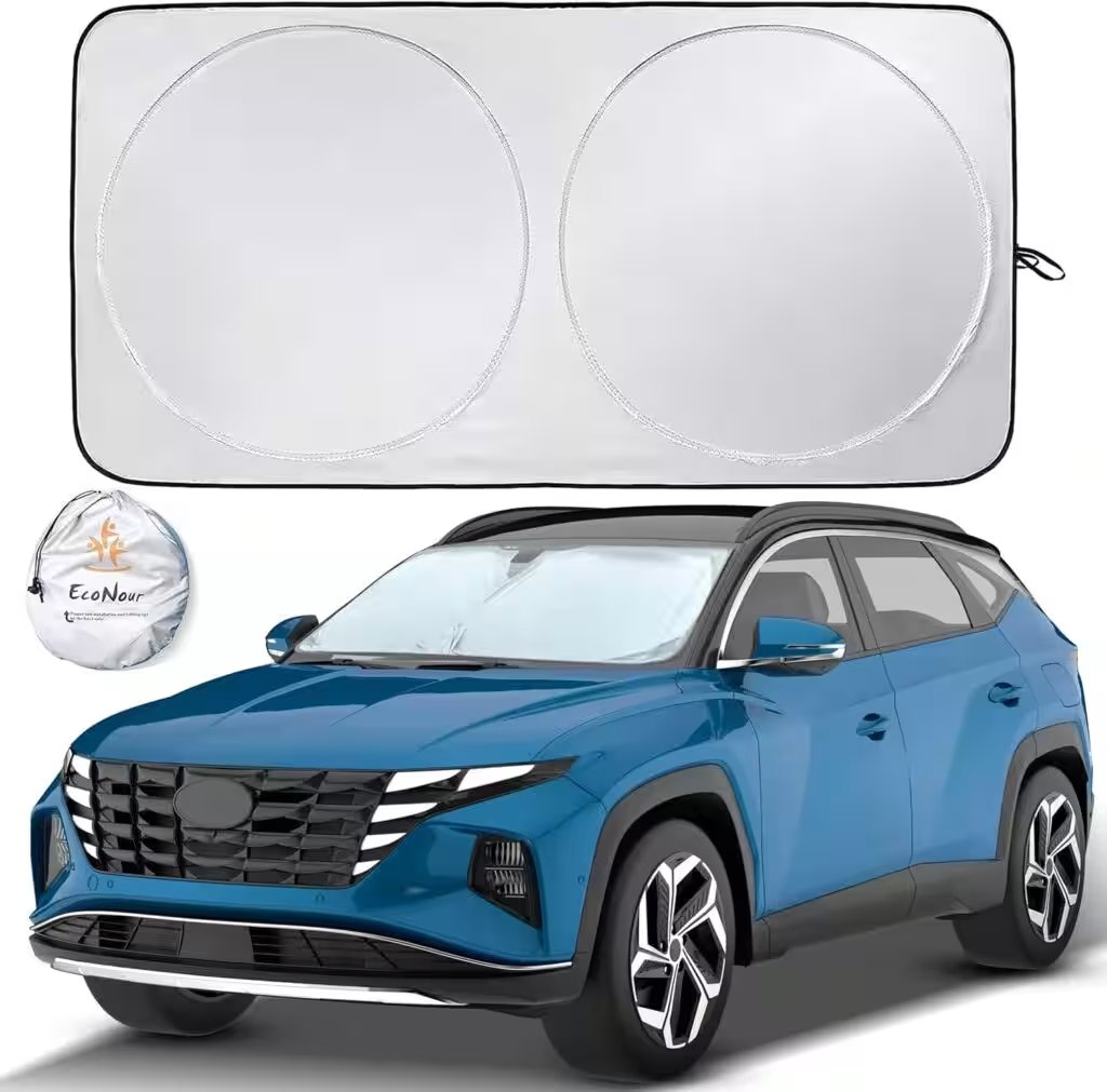EcoNour Car Windshield Sun Shade Large Review — The Amazon Favorite With 75,000+ Ratings Put to the Test - Product Image