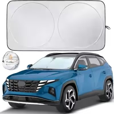 EcoNour Car Windshield Sun Shade Large Review — The Amazon Favorite With 75,000+ Ratings Put to the Test - Product Image
