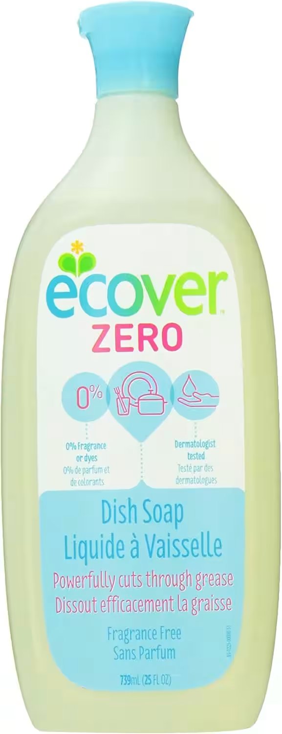 Ecover Zero Dish Soap Fragrance Free 25oz Review