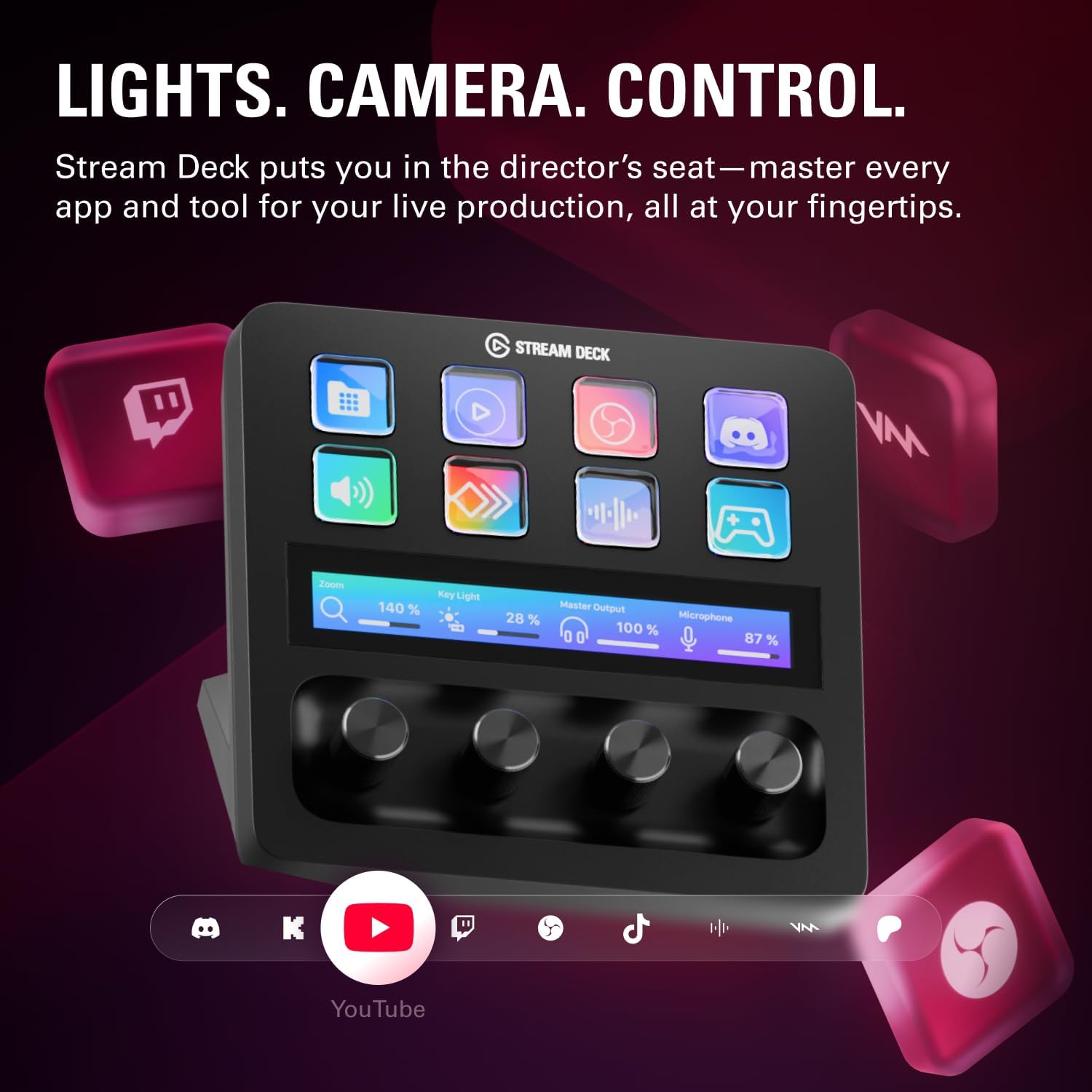 Elgato Stream Deck Plus Audio Mixer - Key Specifications