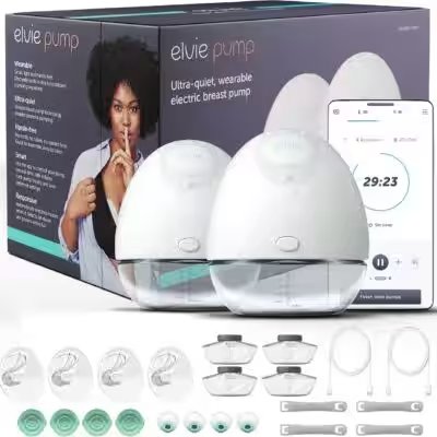 Elvie Pump Double Silent Wearable Breast Pump Review: The 50,000+-Review Amazon Hit — Worth Your Money? - Product Image