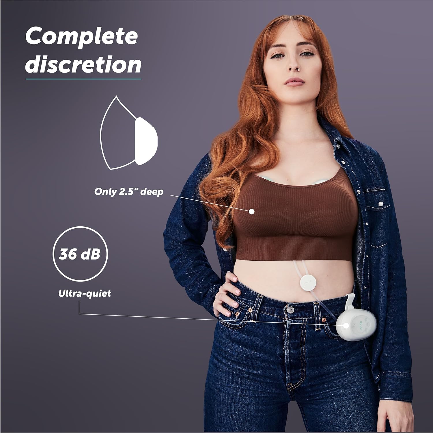 Elvie Stride Double Electric Breast Pump - Design and Build Quality