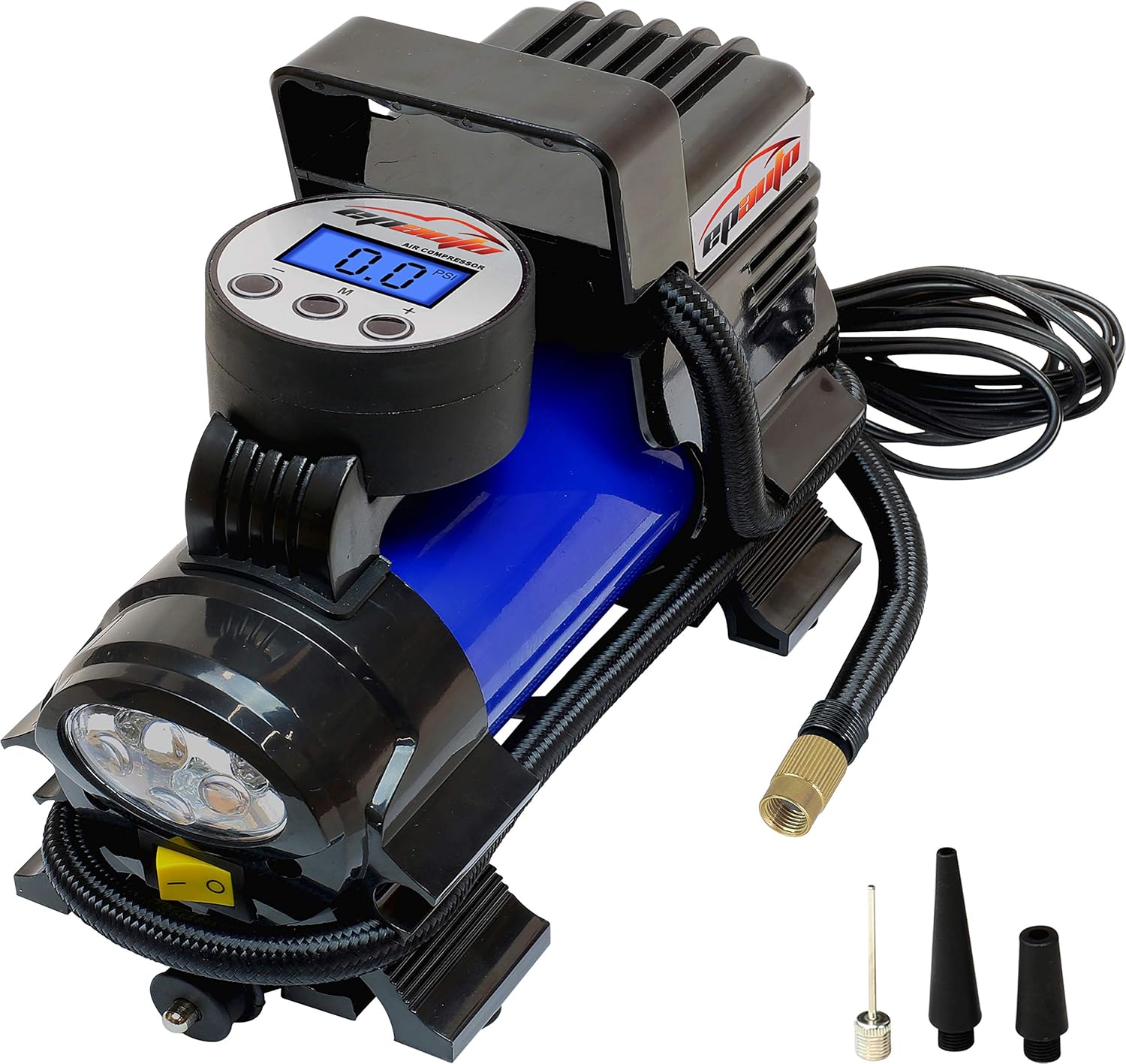EPAuto 12V DC Car Portable Air Compressor Pump Digital Review