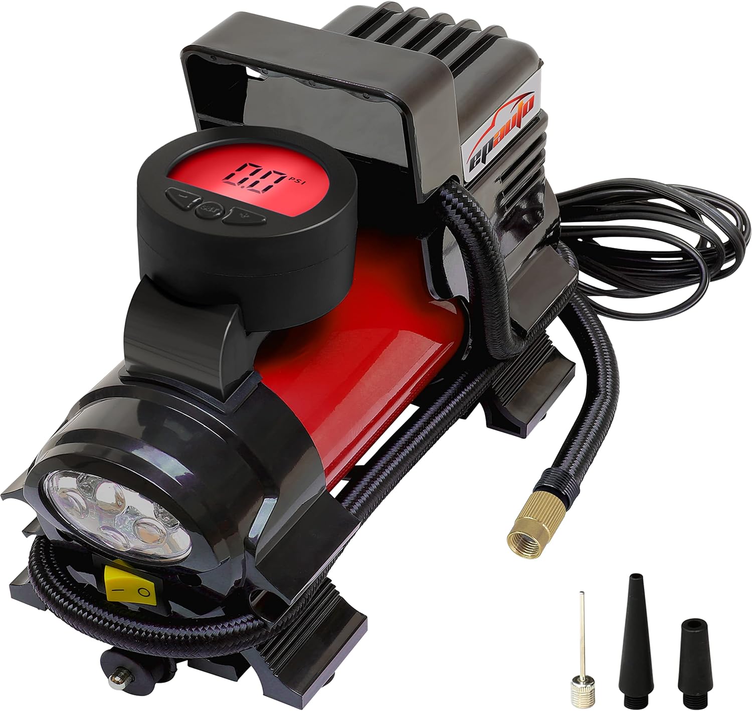 EPAuto 12V DC Car Portable Air Compressor Pump Digital - How It Compares