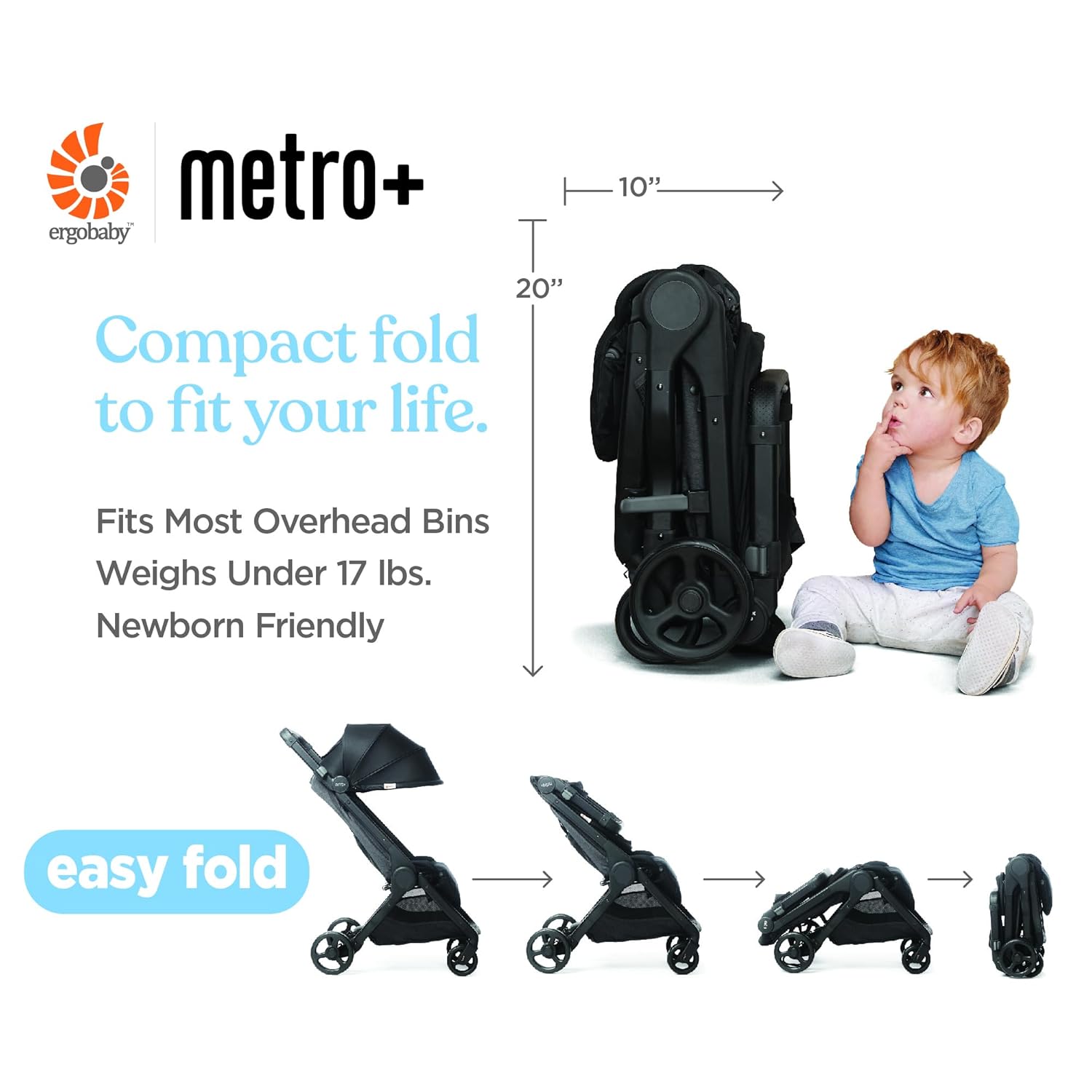 Ergobaby Metro+ Compact City Stroller - Real-World Performance