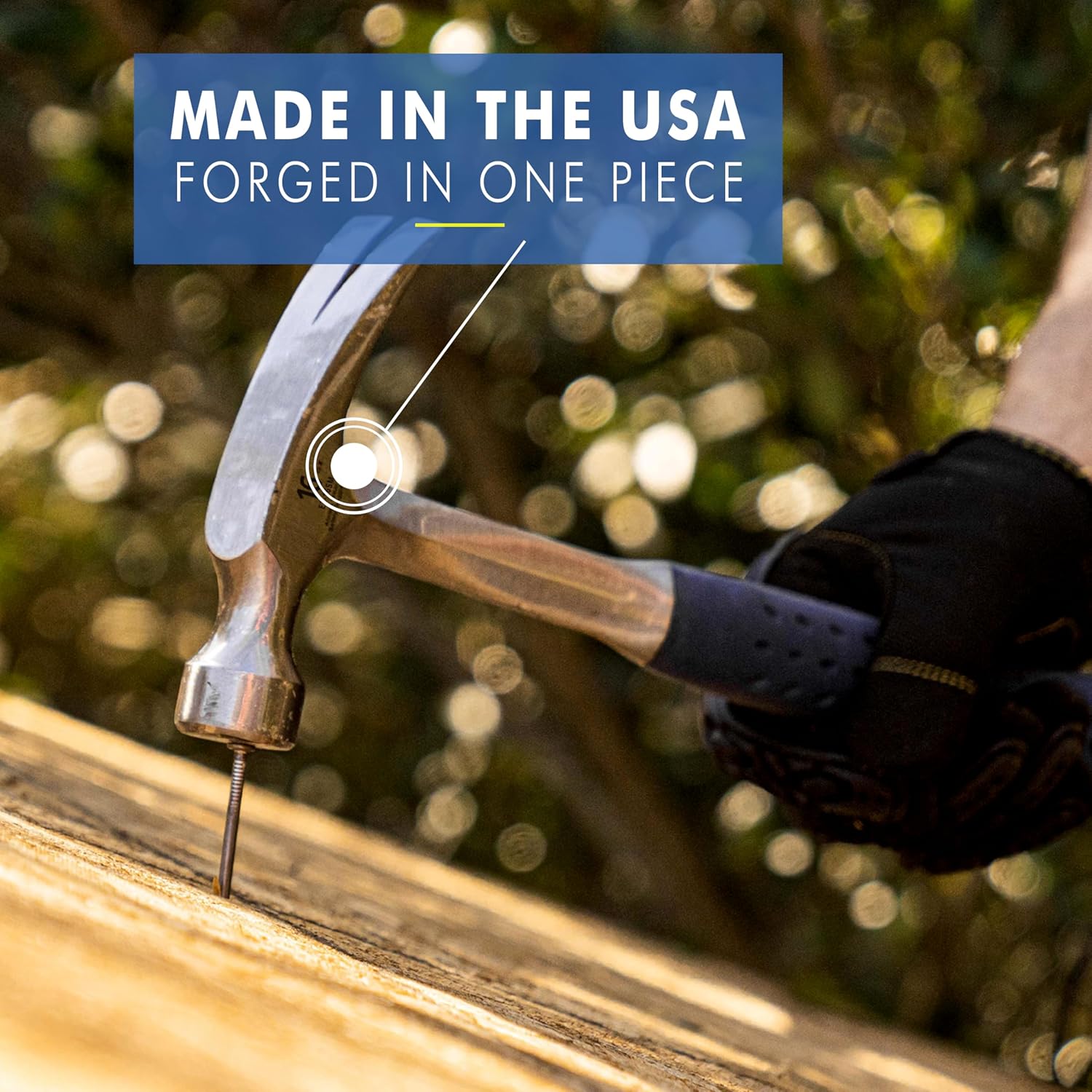 Estwing E3-16S 16 oz Straight Claw Hammer - Performance Testing