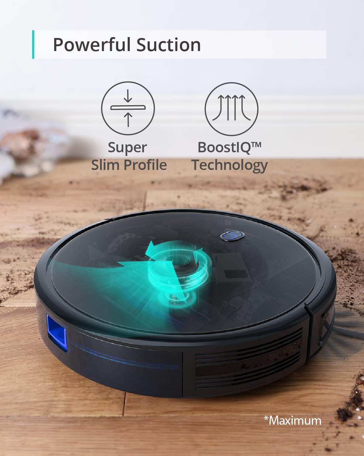 eufy BoostIQ RoboVac 11S Robot Vacuum 1300Pa - Design and Build Quality