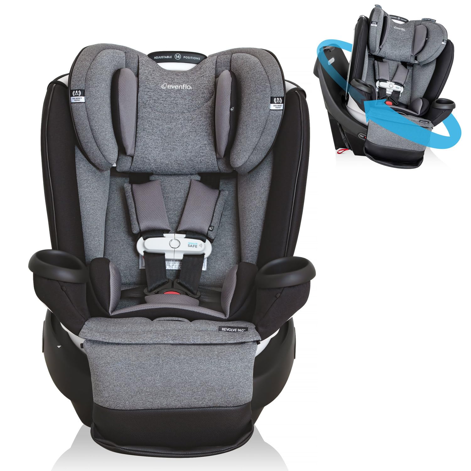 Evenflo Gold Revolve360 Extend All-in-One Car Seat Review