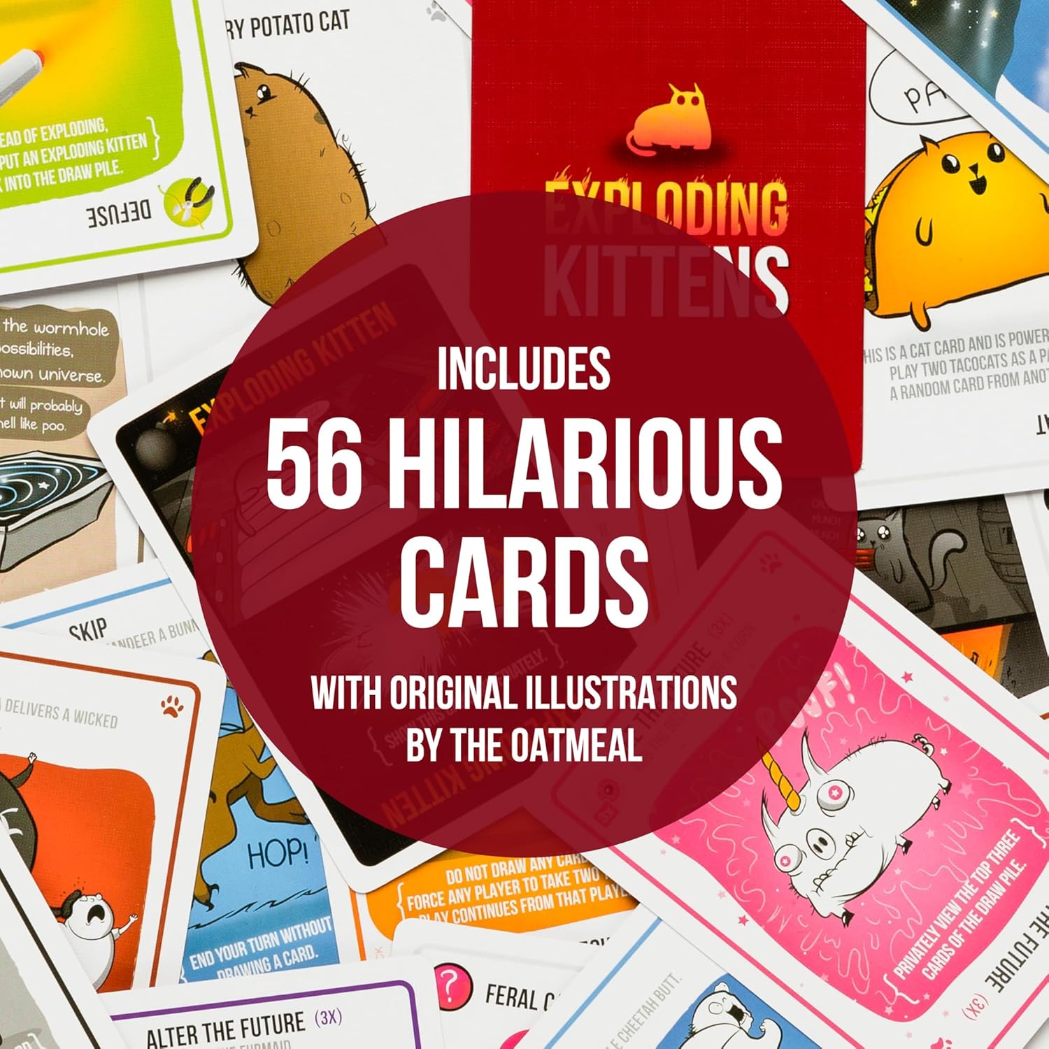 Exploding Kittens Card Game Original Edition - Key Specifications