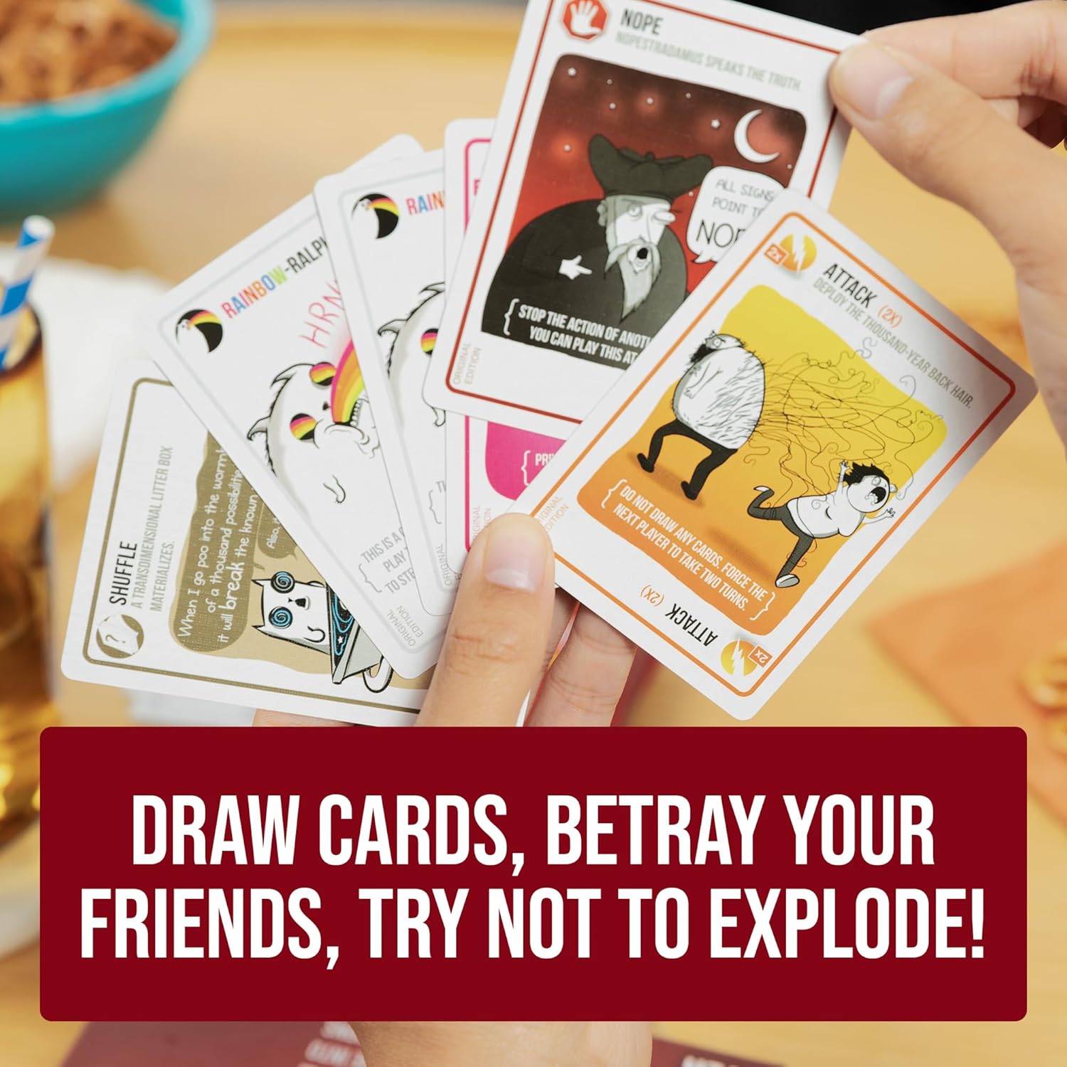 Exploding Kittens Card Game Original Edition - Real-World Performance