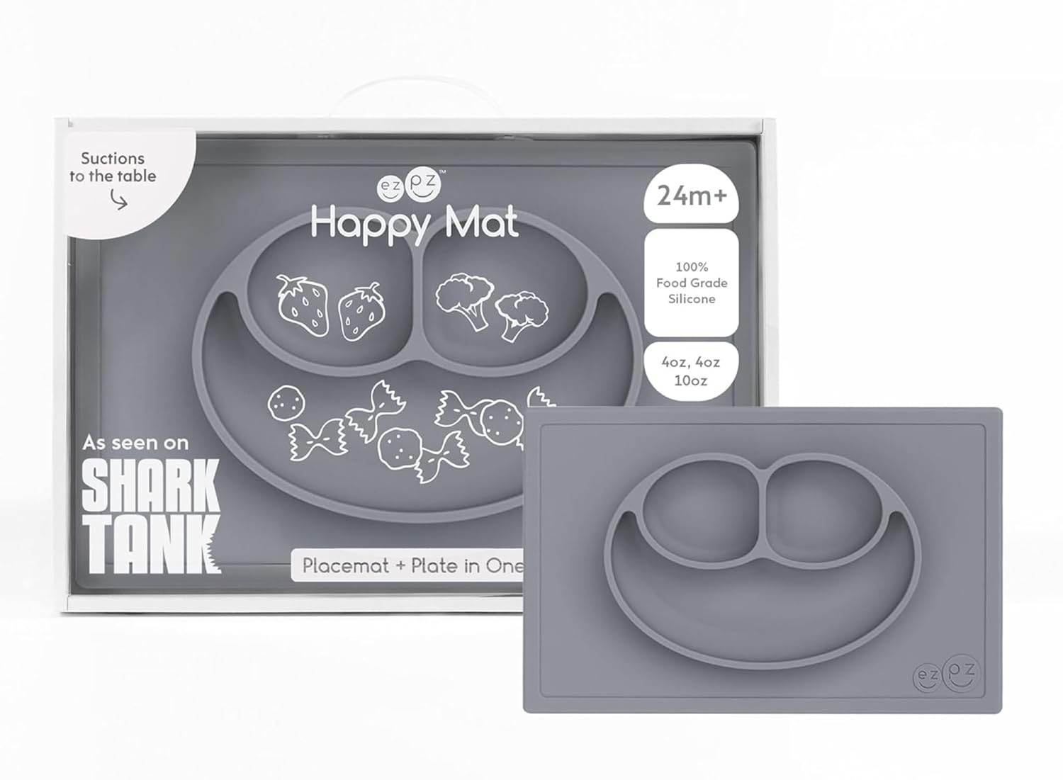 ezpz Happy Mat Silicone Suction Placemat for Babies Review