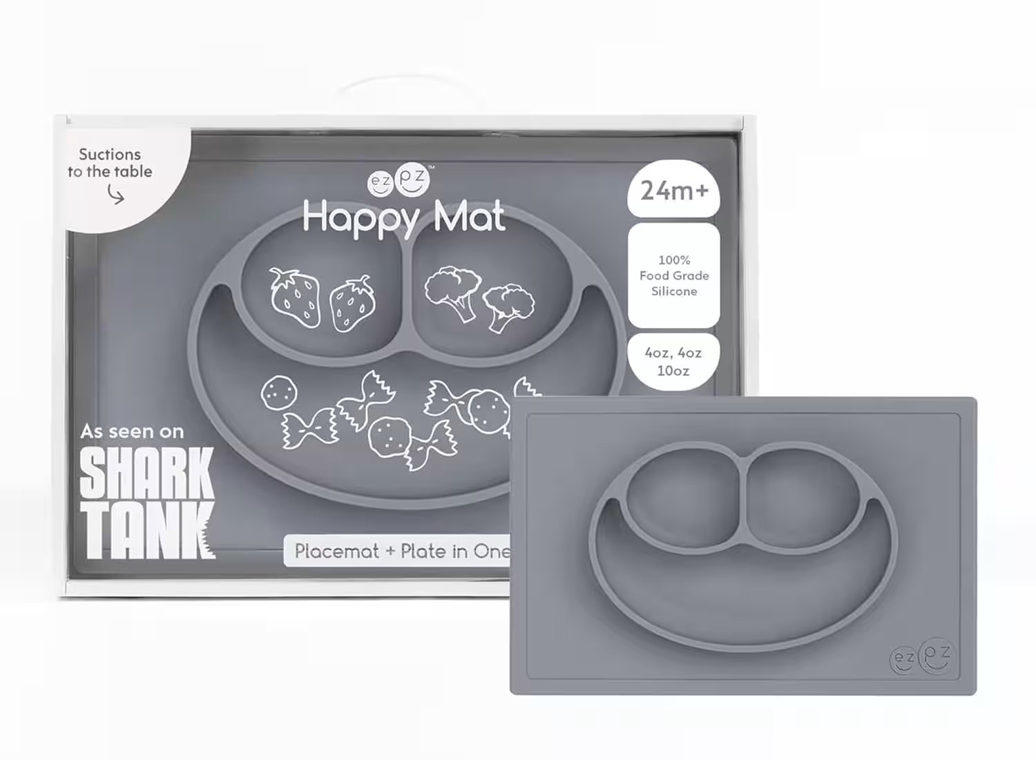 ezpz Happy Mat Silicone Suction Placemat for Kids Review