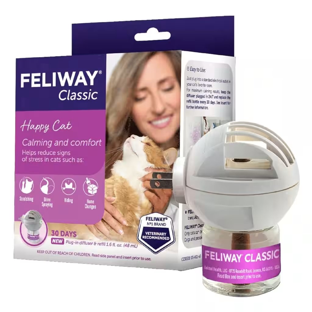 Feliway Classic Cat Calming Diffuser 30 Day Starter Kit Review: Is This Top-Rated Amazon Pick Worth $15? - Product Image