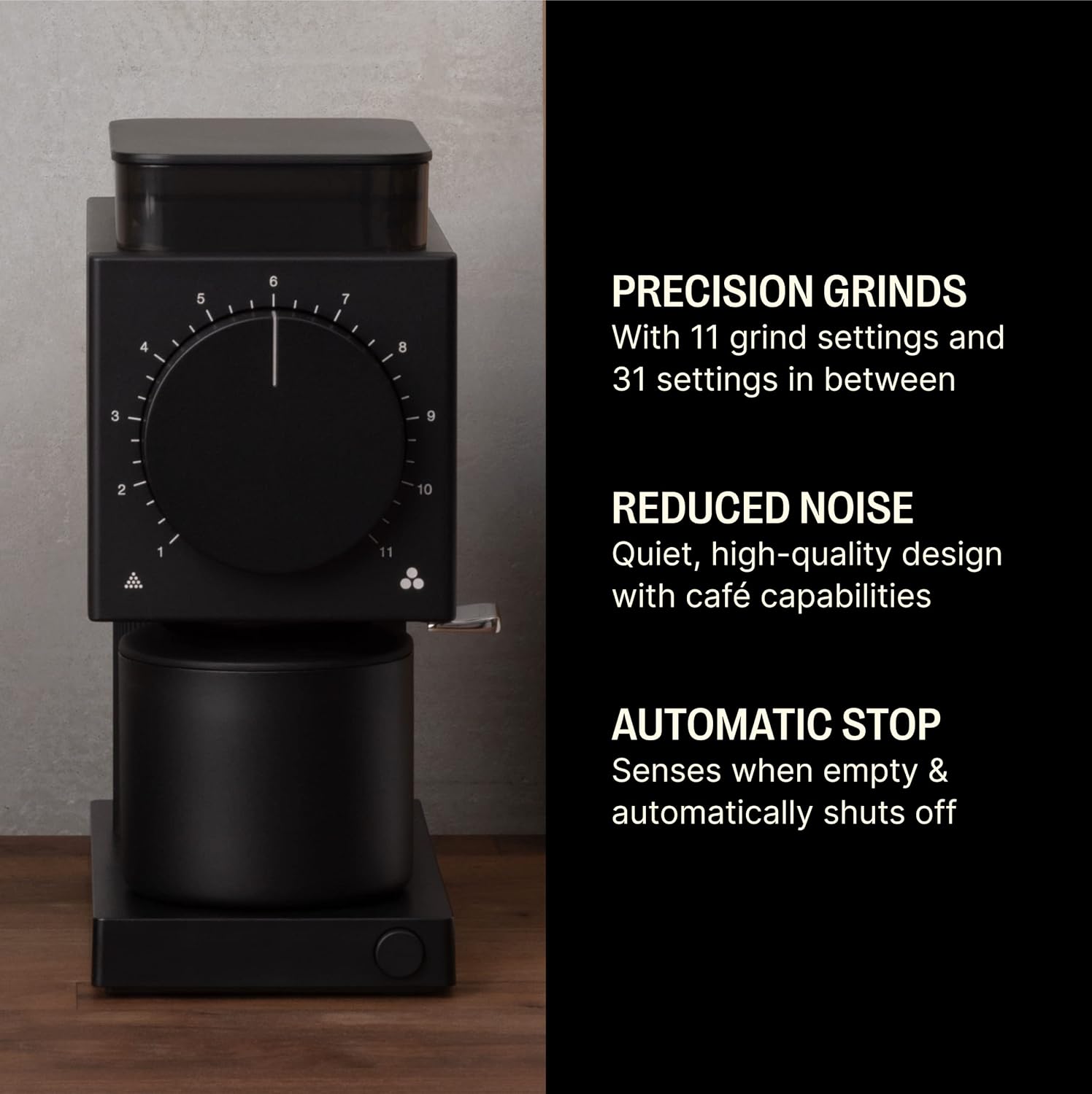Fellow Ode Brew Grinder Gen 2 - Key Specifications